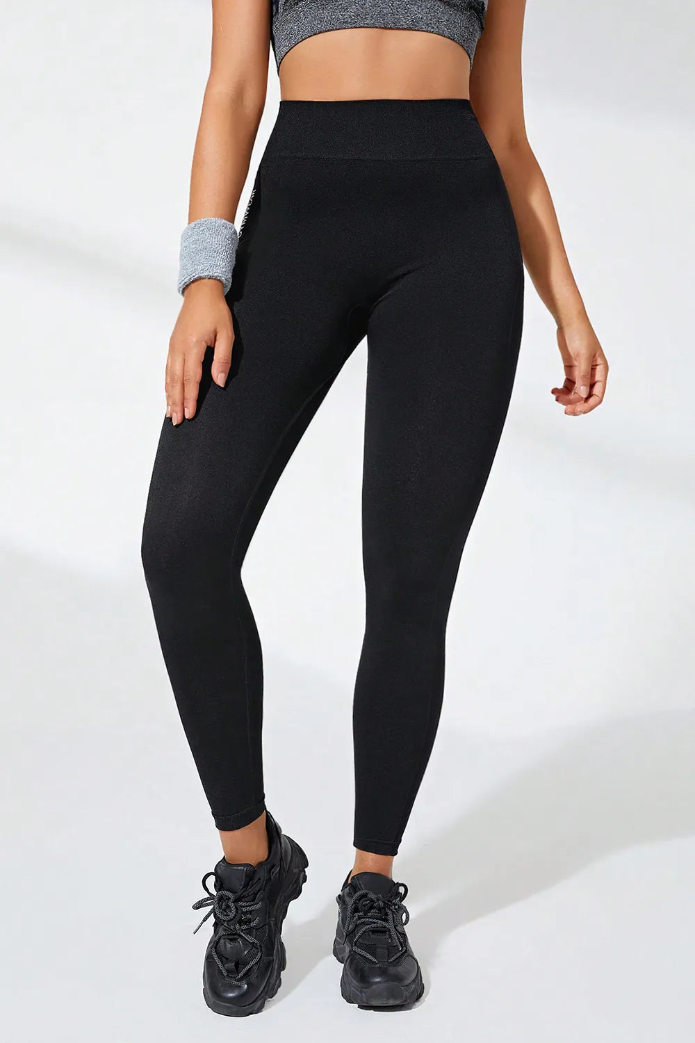 High Waist Active Leggings - Premium Leggings from Trendsi - Just $29.04! Shop now at Handbags Specialist Headquarter