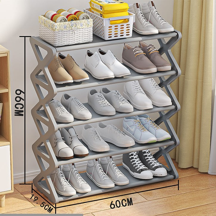 X-Shoe Stax: Sleek & Simple Shoe Storage Rack