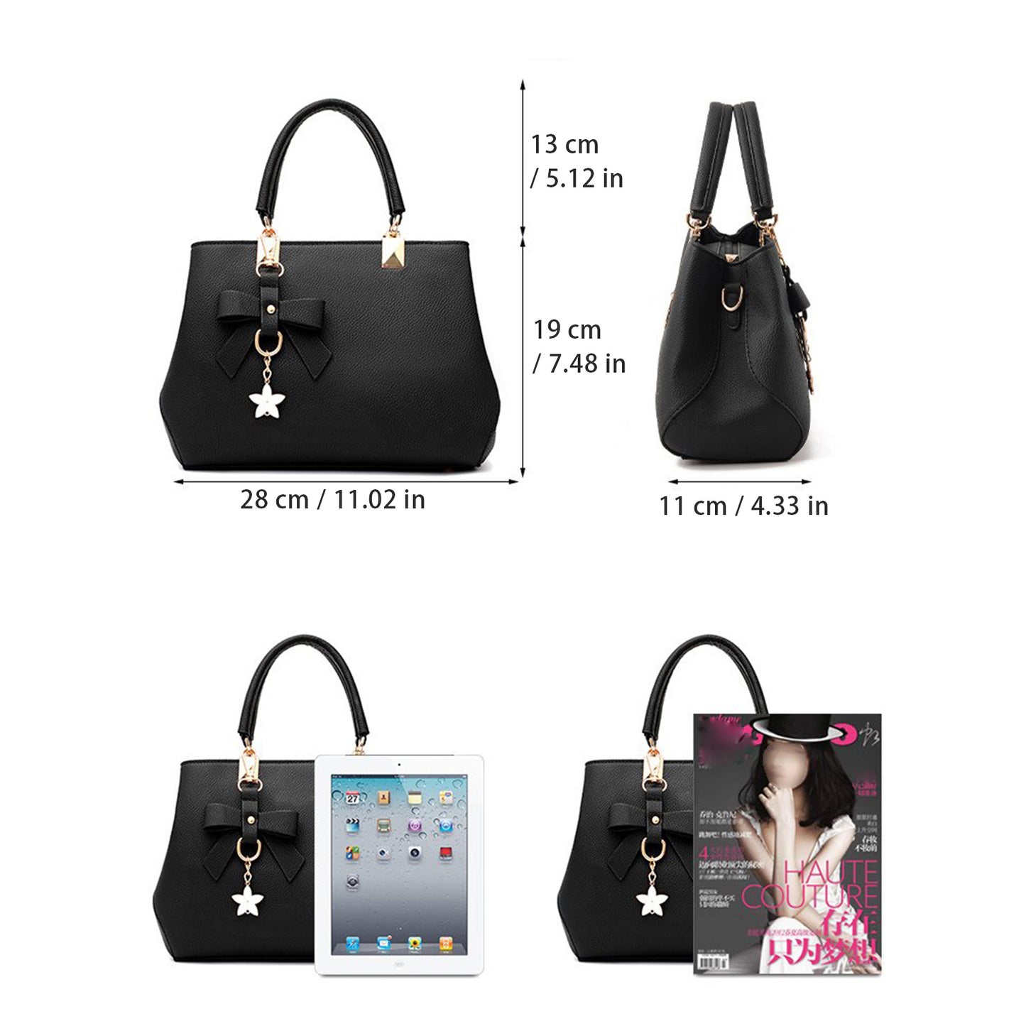 Chic Tote: Top Handle Shoulder & Messenger Bag - Handbags Specialist Headquarter