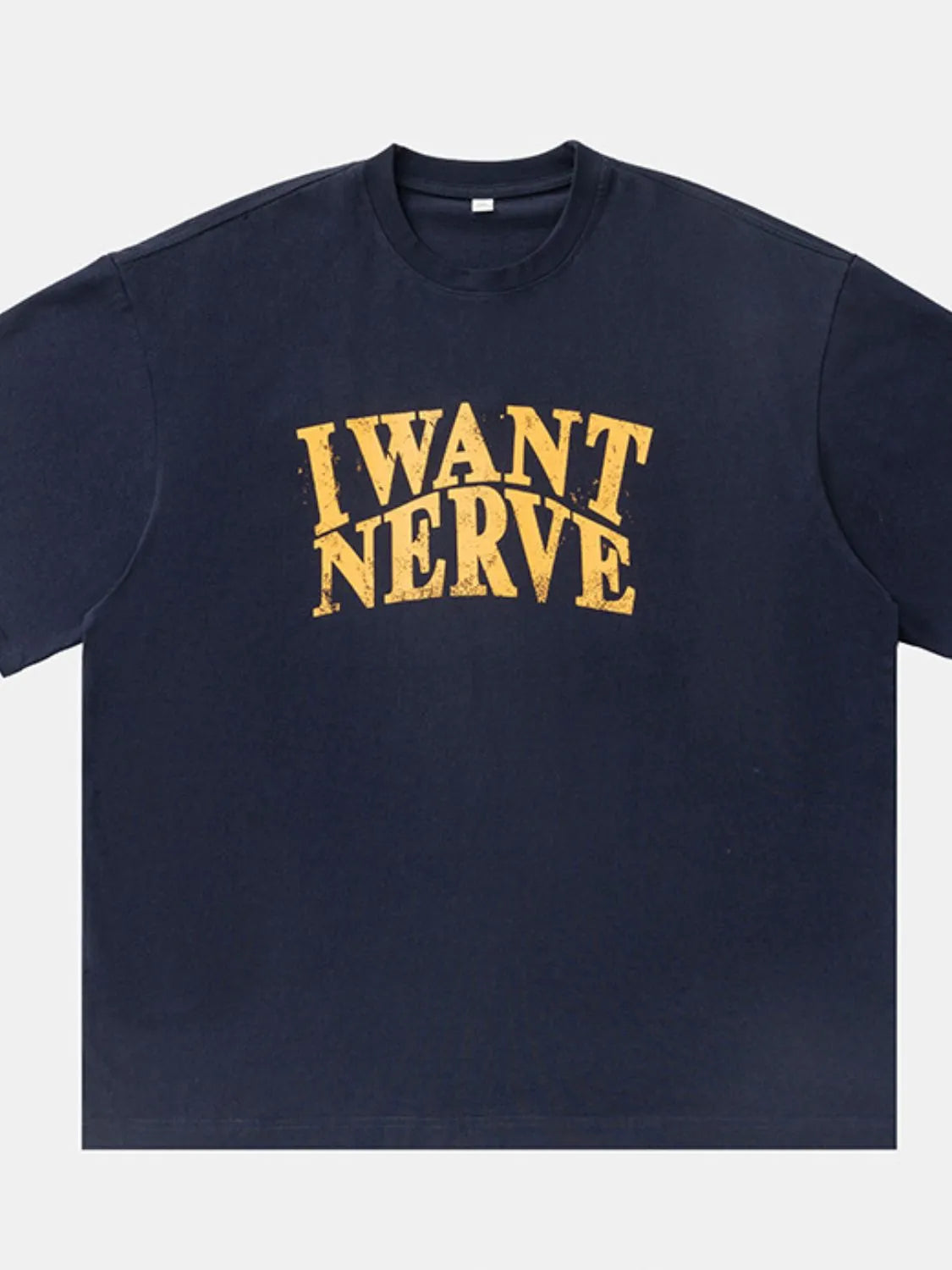 Men's Plus Size Round Neck Letter Graphic T-Shirt - Premium Men's T-Shirt from Trendsi - Just $27.99! Shop now at Handbags Specialist Headquarter