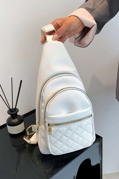 PU Leather Sling Bag - Premium Crossbody Bag from Trendsi - Just $25.99! Shop now at Handbags Specialist Headquarter