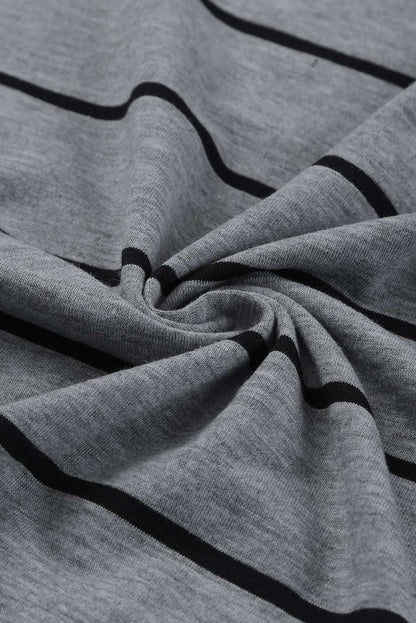 Striped Slit Sleeveless Maxi Dress - Premium Maxi Dress from Trendsi - Just $35.99! Shop now at Handbags Specialist Headquarter