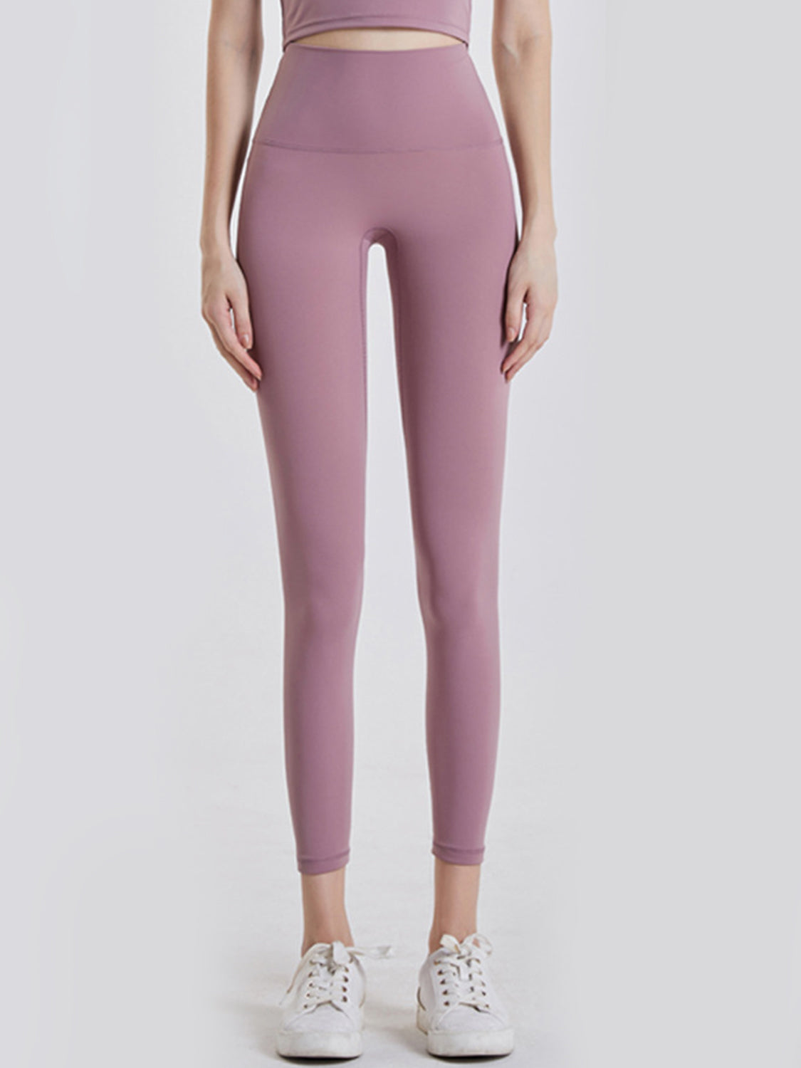 Wide Waistband Sports Leggings - Premium Leggings from Trendsi - Just $52.05! Shop now at Handbags Specialist Headquarter