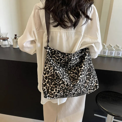 Leopard Adjustable Strap Tote Bag - Premium Tote Bag from Trendsi - Just $36.99! Shop now at Handbags Specialist Headquarter
