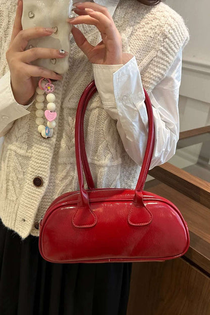 PU Leather Shoulder Bag - Premium Crossbody Bag from Trendsi - Just $18.99! Shop now at Handbags Specialist Headquarter