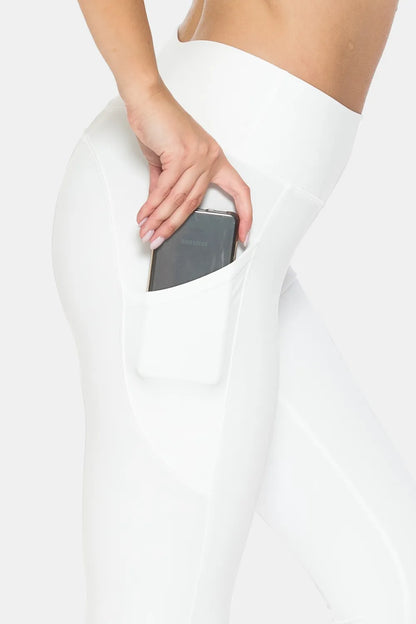 Leggings Depot High Waist Leggings with Pockets - Premium Leggings from Trendsi - Just $28.77! Shop now at Handbags Specialist Headquarter