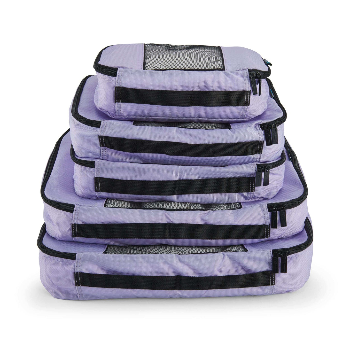 TravelWise Weekender Packing Cube Set - Silver 5-Piece