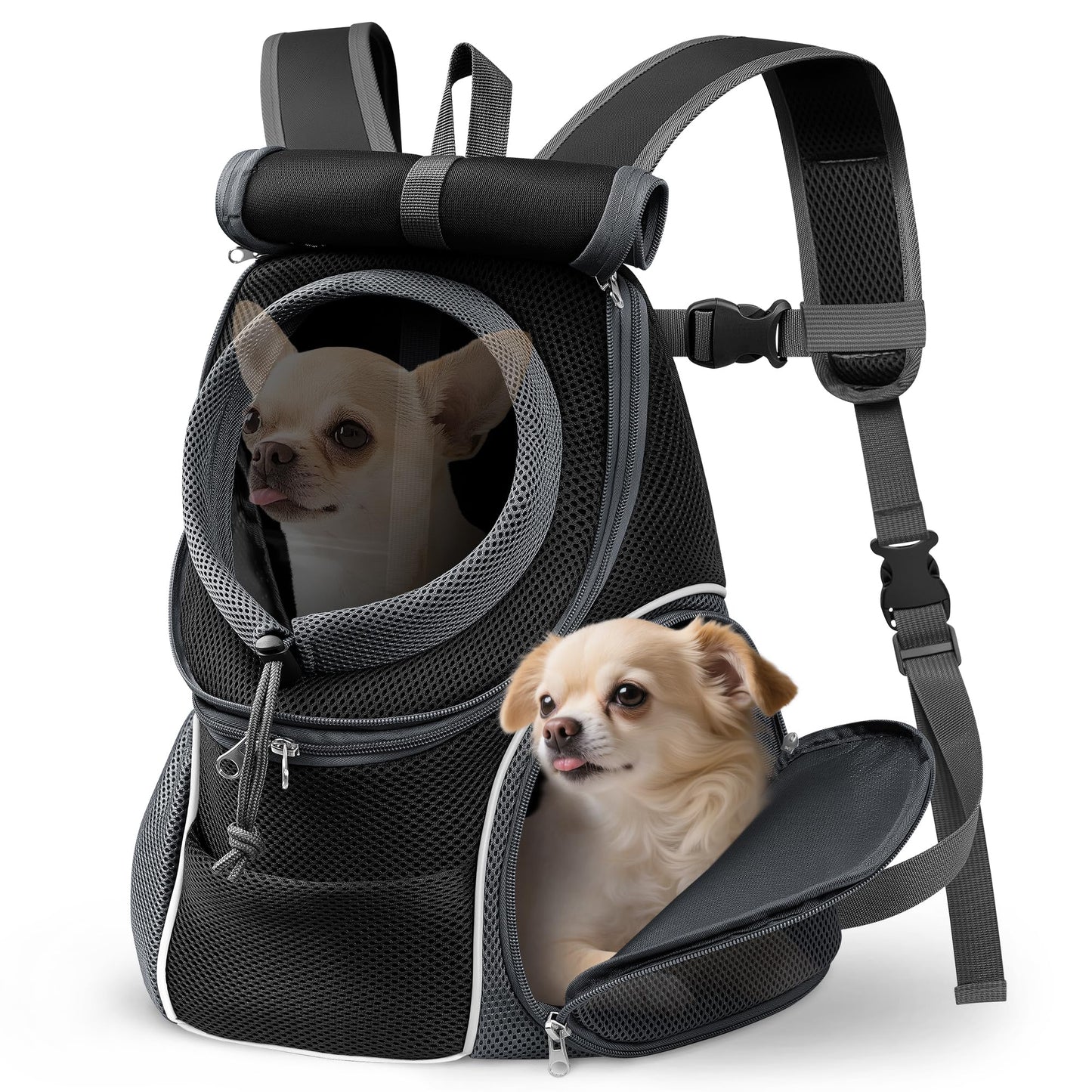 PawVentura: Adjustable Pet Carrier Backpack