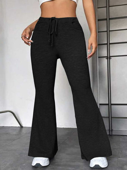 Drawstring Sweatpants with Pockets - Premium  from Trendsi - Just $47.99! Shop now at Handbags Specialist Headquarter
