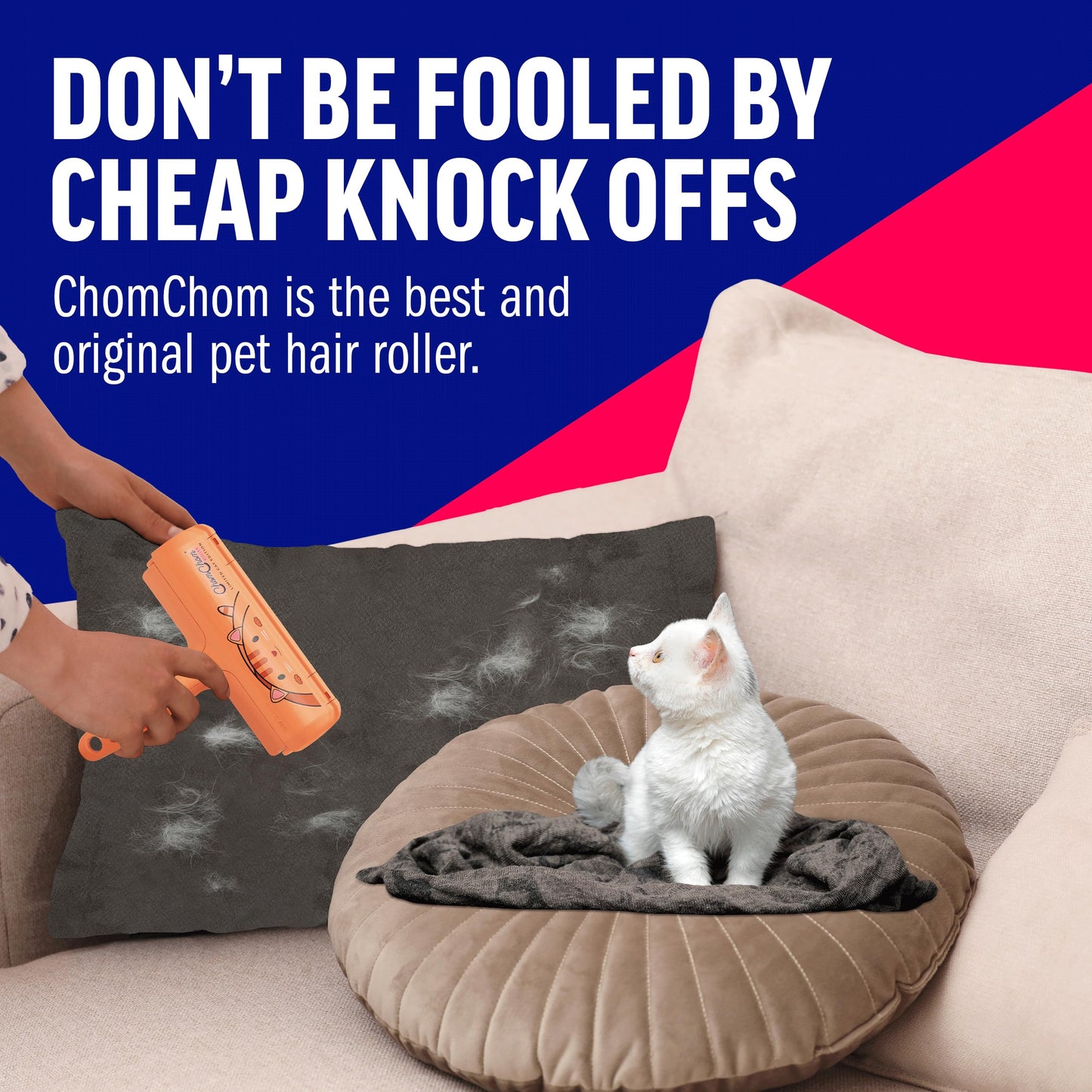 FurAway Roller: Eco Lint Remover for Pets & Furniture