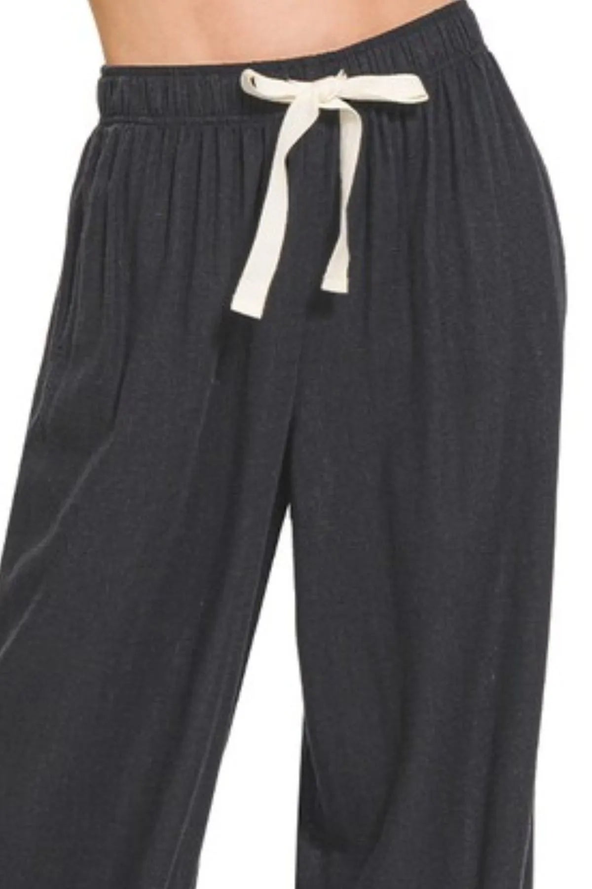 Zenana Linen Drawstring Pants - Premium Women Pants from Trendsi - Just $36.99! Shop now at Handbags Specialist Headquarter