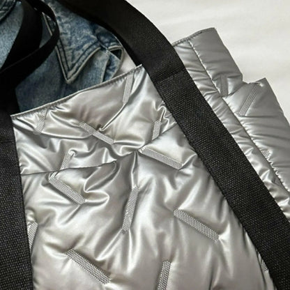 Polyester Tote Bag with Zipper.