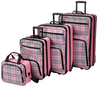 Rockland Expandable Dot Luggage Set - 2 Piece