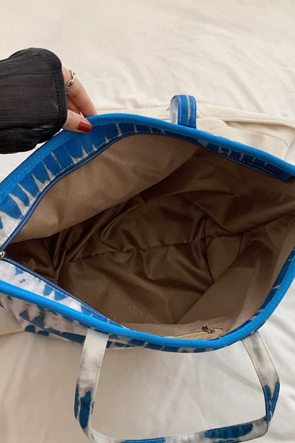 Printed PU Leather Tote Bag - Premium Tote Bag from Trendsi - Just $36.99! Shop now at Handbags Specialist Headquarter