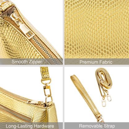 Retro Vegan Leather Shoulder Bag