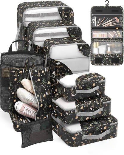 OlarHike Travel Cube Set - Cream Organizer & Gifts