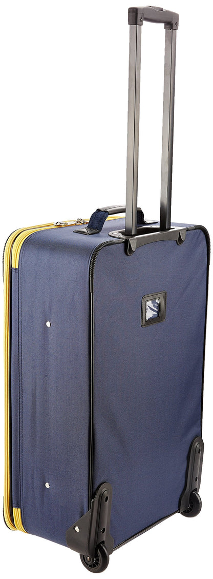 Charcoal Rockland Journey Expandable Luggage Set