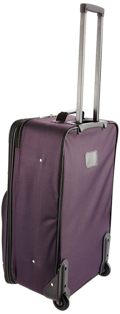 Charcoal Rockland Journey Expandable Luggage Set