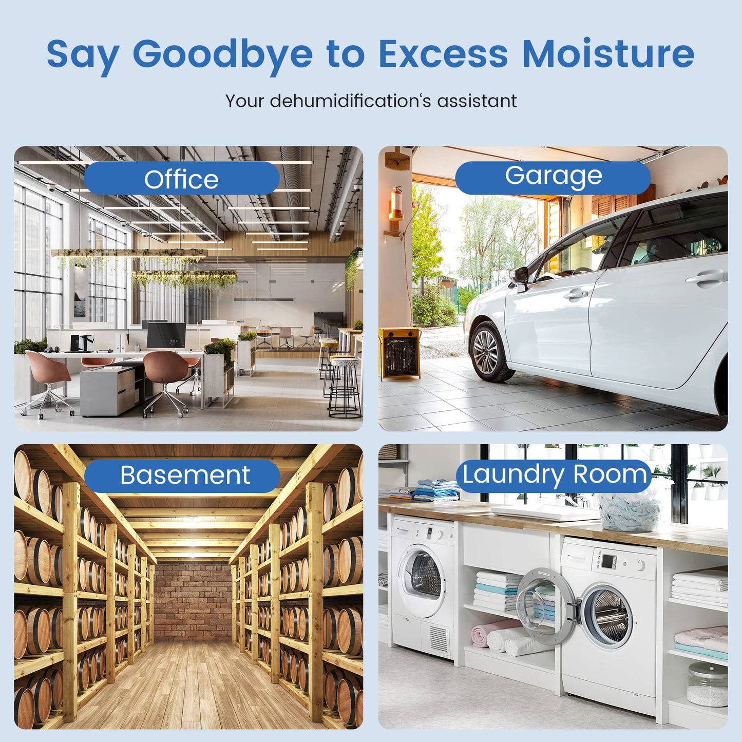 Vellgoo Energy Star Dehumidifier