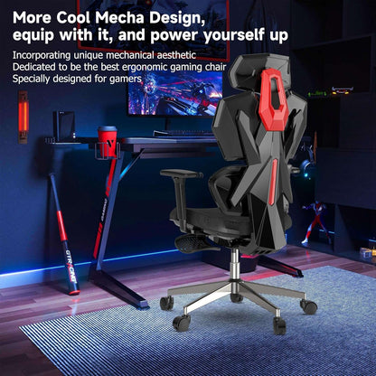 ErgoMax Gaming Chair: Tall & Recline Comfort