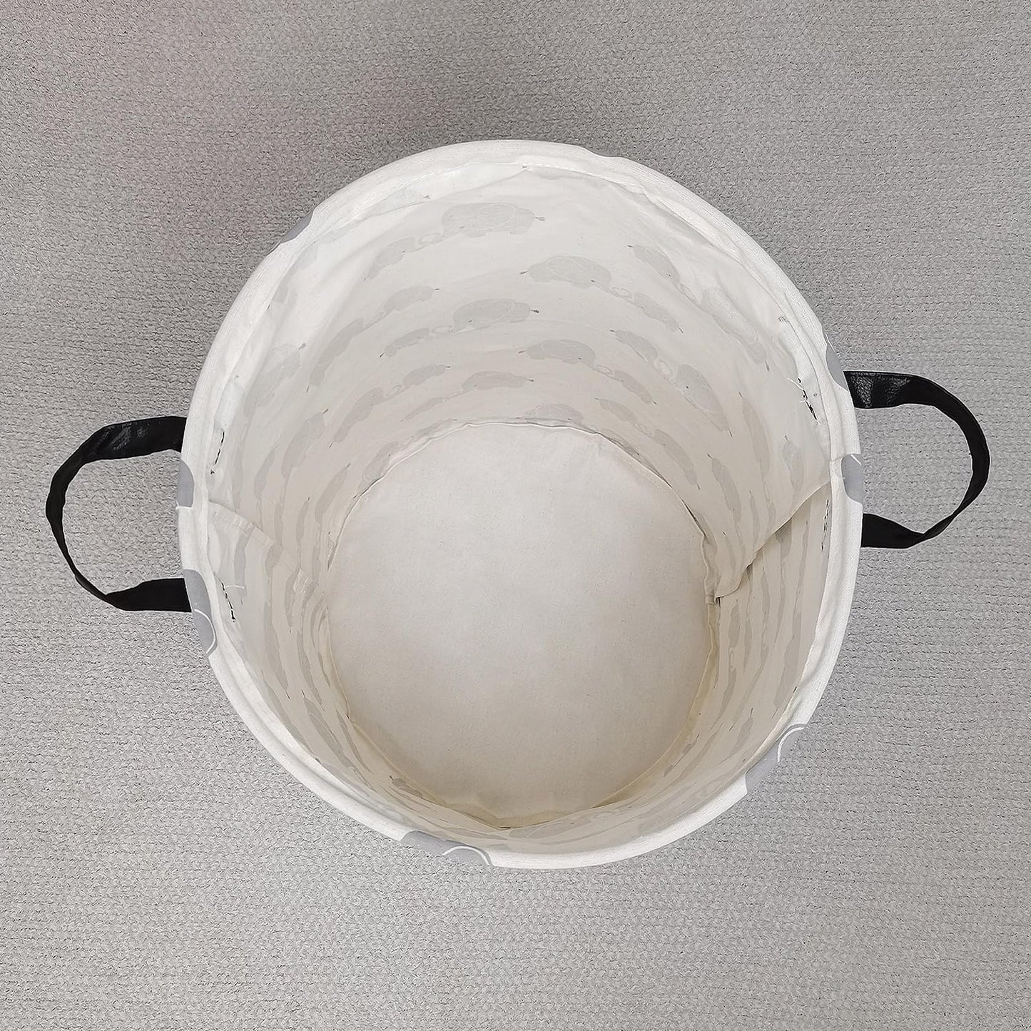 Collapsible Canvas Hamper by LANGYASHAN