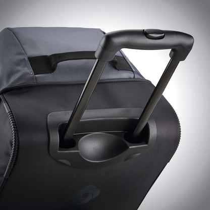 Andante 2 Rolling Duffel - 22 Sleek Black Travel Bag