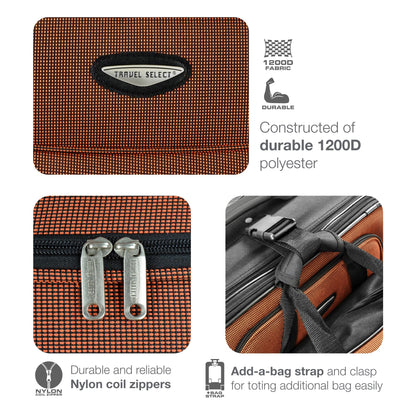 Travel Select Amsterdam 4-Pc Expandable Luggage Set