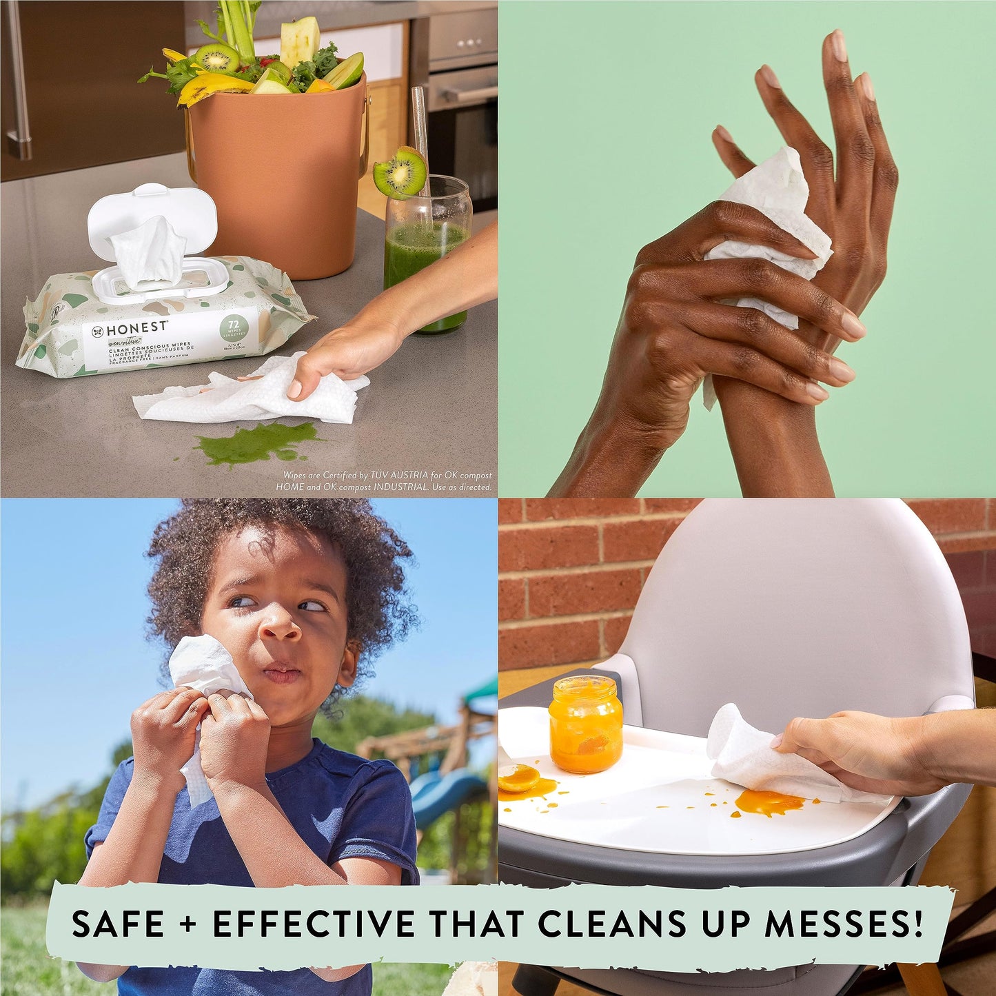 EcoGentle Multi-Use Wipes for Sensitive Skin