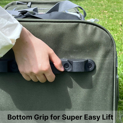 Olympia 22 Max Wheeled Duffel: 8-Pocket Water-Resist