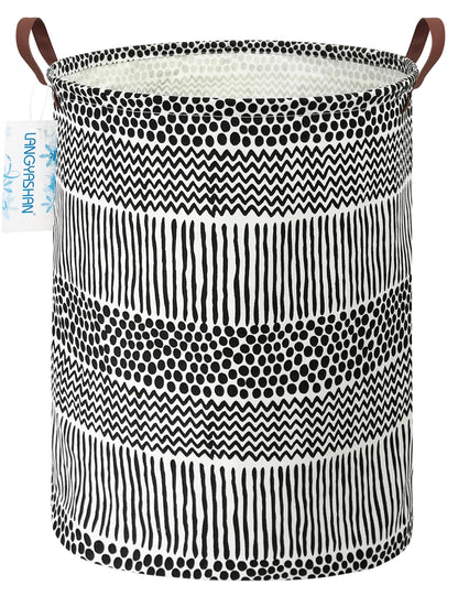 Collapsible Canvas Hamper by LANGYASHAN