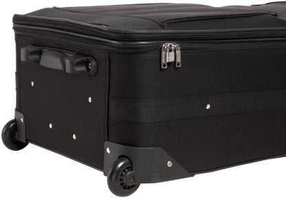 Charcoal Rockland Journey Expandable Luggage Set