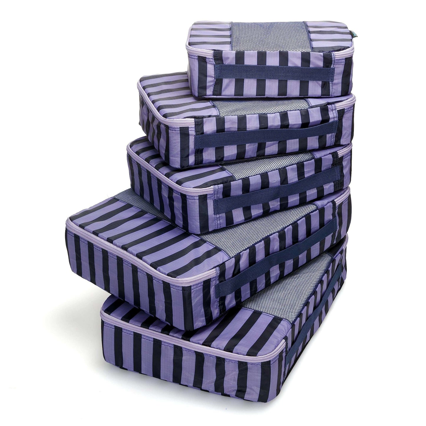 TravelWise Weekender Packing Cube Set - Silver 5-Piece