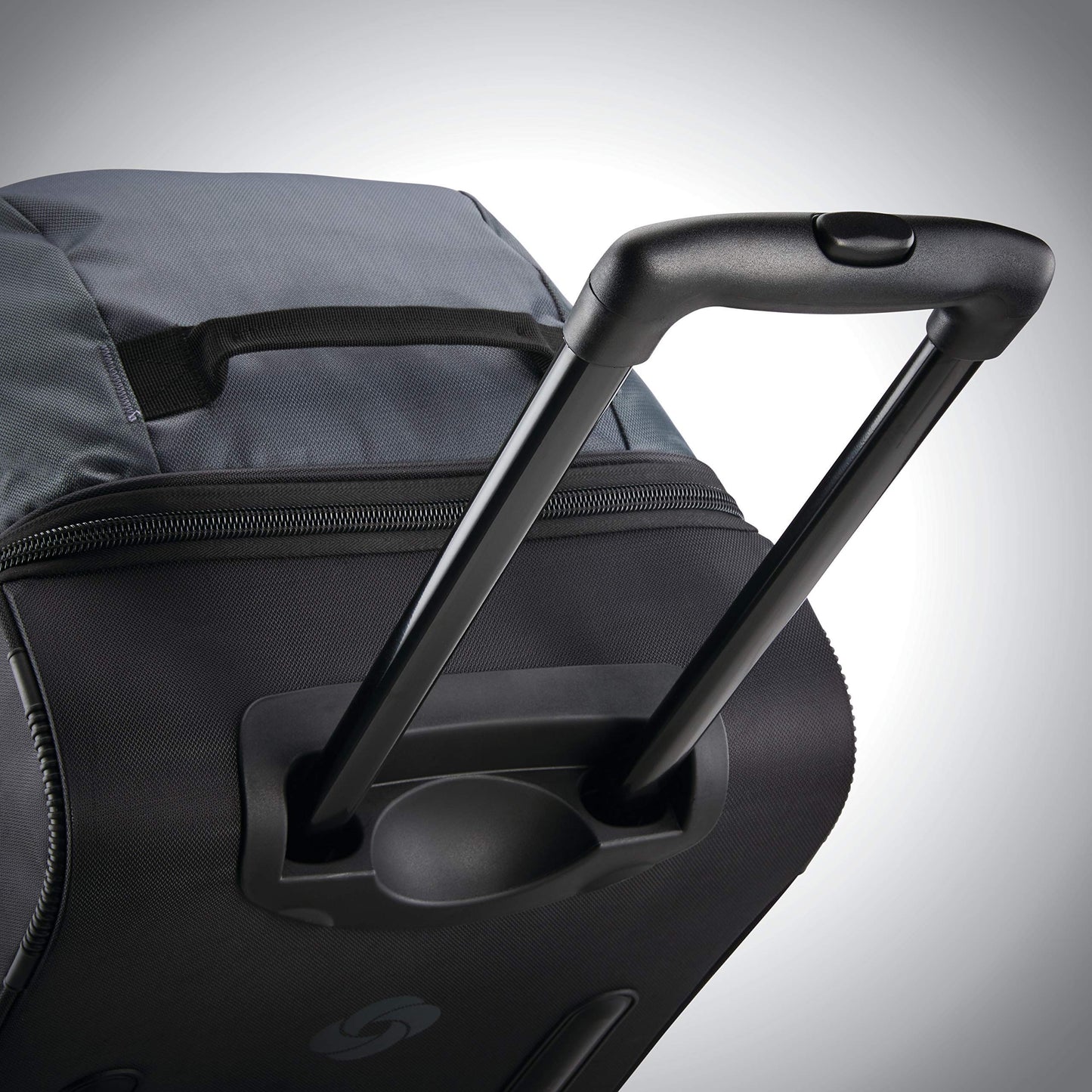 Andante 2 Rolling Duffel - 22 Sleek Black Travel Bag