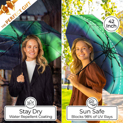 TUMELLA Elite Windproof Travel Umbrella