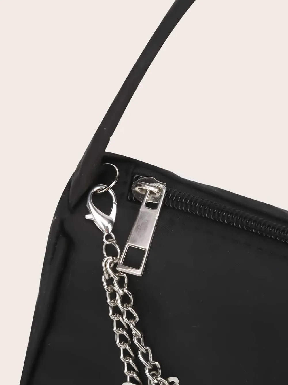 Butterfly Chain Polyester Handbag - Premium handbags from Trendsi - Just $14.99! Shop now at Handbags Specialist Headquarter