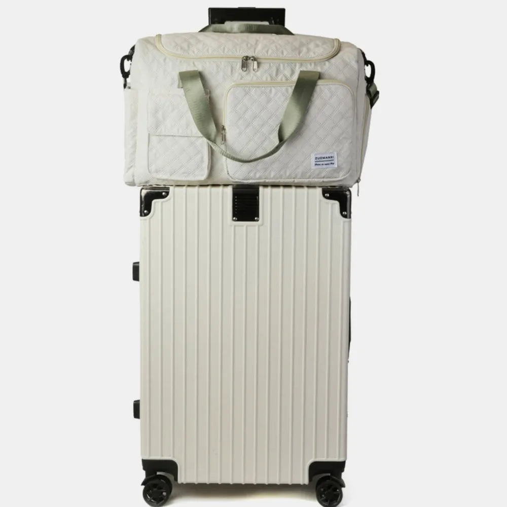 Oxford Cloth Multi Pockets Travel Bag - Premium travel-bag from Trendsi - Just $39.99! Shop now at Handbags Specialist Headquarter