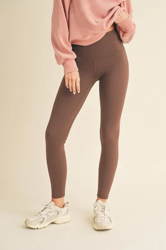 Yelete Full Size Fleece Lined High Waisted Leggings - Premium Leggings from Trendsi - Just $60.54! Shop now at Handbags Specialist Headquarter