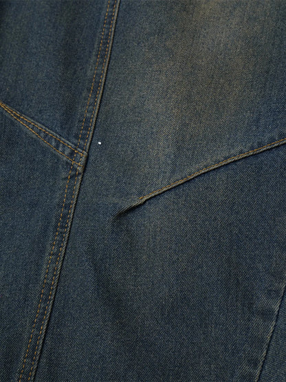 Men's Wide Leg Balloon Denim Jeans - Premium Women / Jeans & Denim from Trendsi - Just $86.99! Shop now at Handbags Specialist Headquarter