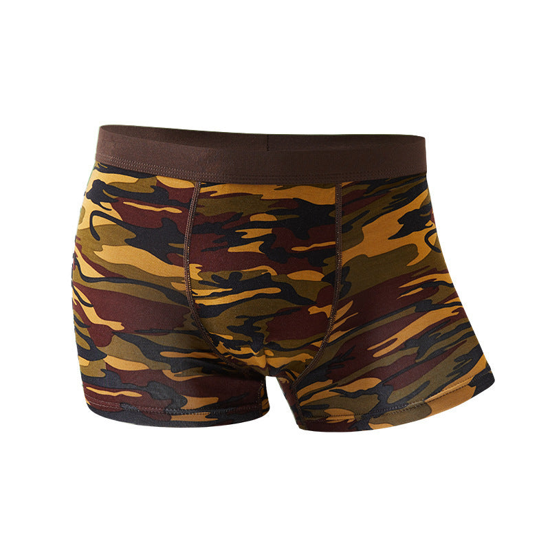 StealthFit Modal Camo Mid-Waist Breathable Boxers