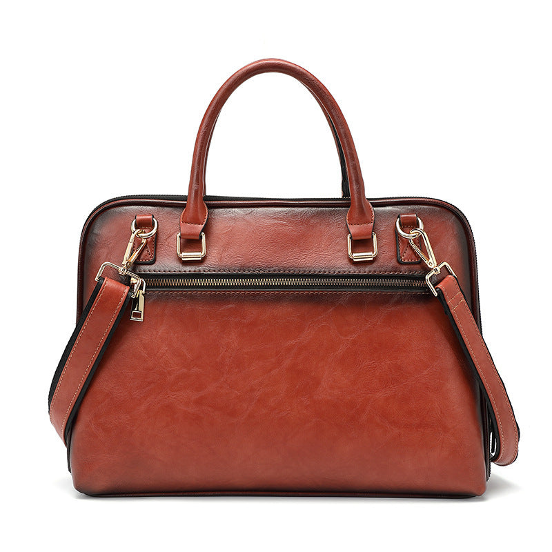 Heritage Elegance: Vintage Embossed Tote