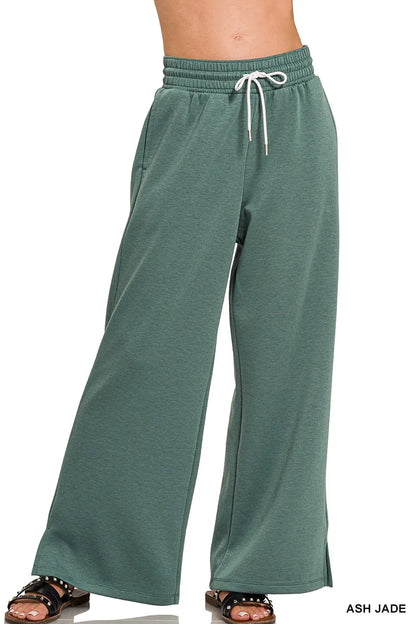Zenana Scuba Drawstring Pants - Premium Women Pants from Trendsi - Just $26.99! Shop now at Handbags Specialist Headquarter