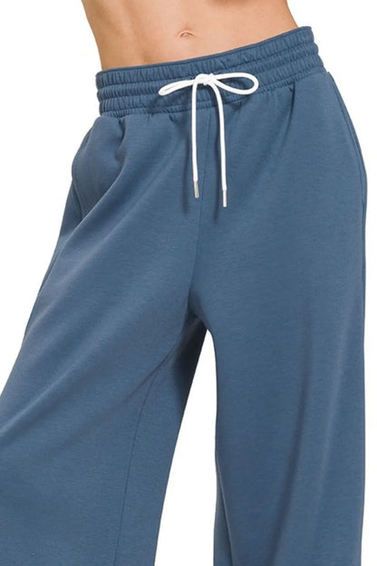 Zenana Scuba Drawstring Pants - Premium Women Pants from Trendsi - Just $26.99! Shop now at Handbags Specialist Headquarter