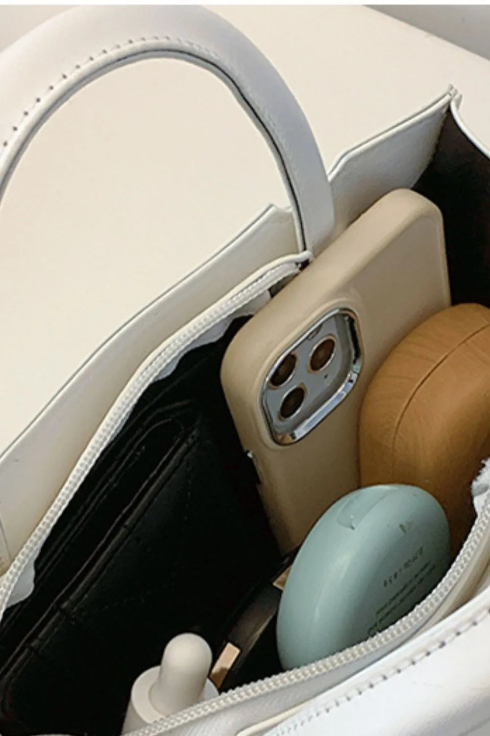 PU Leather Sequin Handbag - Premium handbags from Trendsi - Just $29.99! Shop now at Handbags Specialist Headquarter