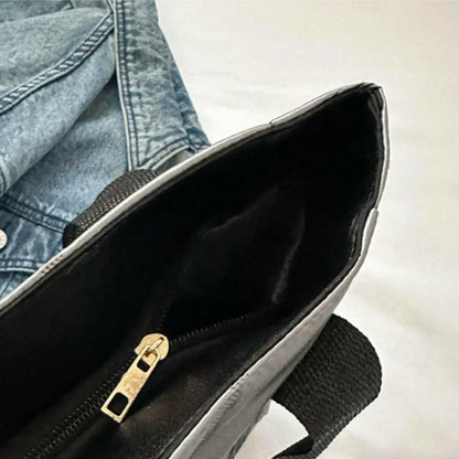 Polyester Tote Bag with Zipper.