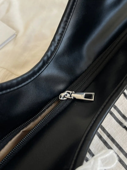 Striped Canvas Tote Bag - Premium Tote Bag from Trendsi - Just $39.99! Shop now at Handbags Specialist Headquarter