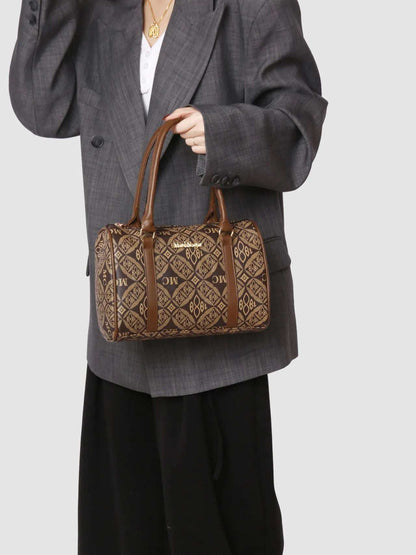 6-Piece Geometric Pattern Bag Set - Premium Wallet from Trendsi - Just $71.99! Shop now at Handbags Specialist Headquarter