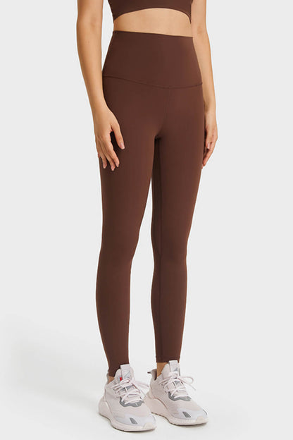 Millennia Ultra Soft High Waist Leggings - Premium Leggings from Trendsi - Just $57.72! Shop now at Handbags Specialist Headquarter