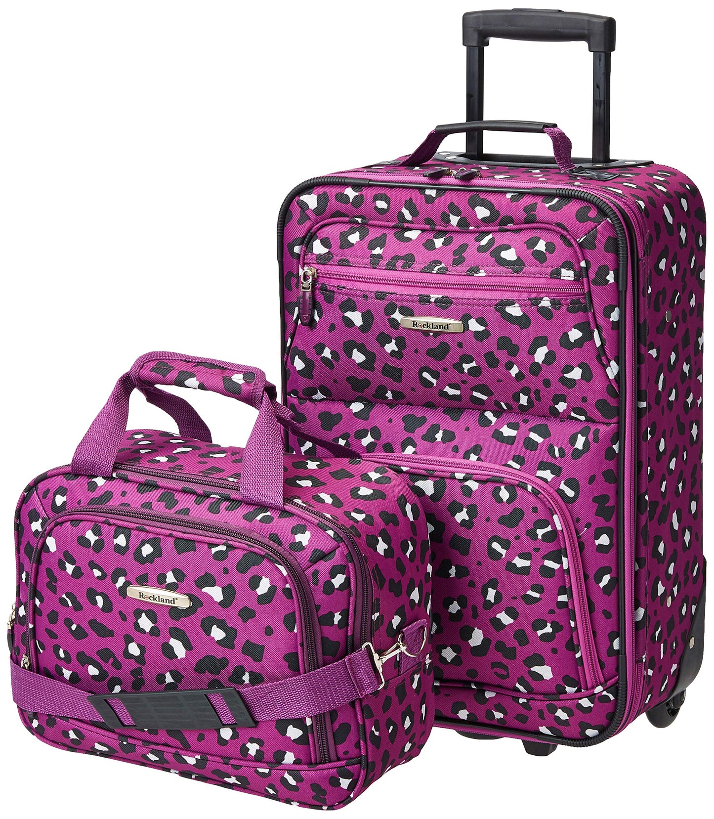 Rockland Expandable Dot Luggage Set - 2 Piece