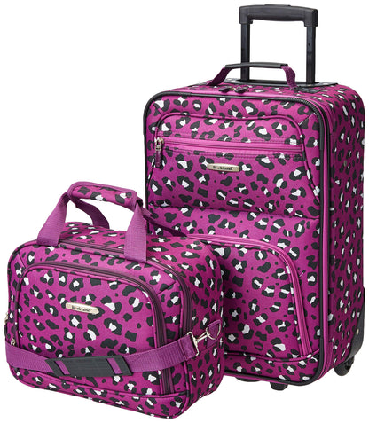 Rockland Expandable Dot Luggage Set - 2 Piece
