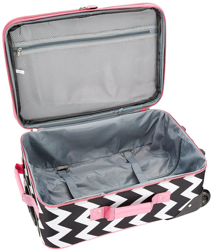 Rockland Expandable Dot Luggage Set - 2 Piece